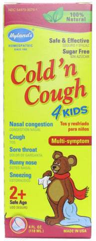 Hylands Homeopathic Cold n Cough for Kids