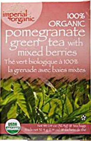 UNCLE LEE'S TEA - Imperial Organic Pomegranate Green Tea