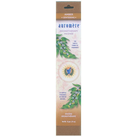 AUROMERE - Aromatherapy Incense, Amber