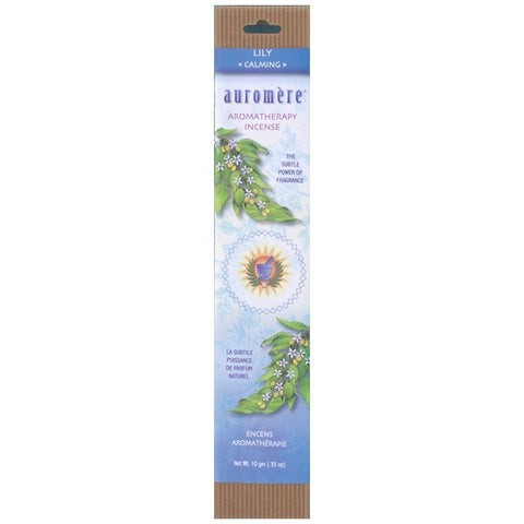AUROMERE - Aromatherapy Incense, Lily