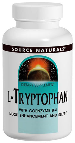 Source Naturals L Tryptophan with Coenzyme B 6
