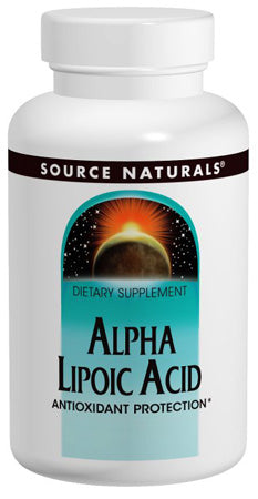 Source Naturals Alpha Lipoic Acid - 60 Capsules (600 mg)