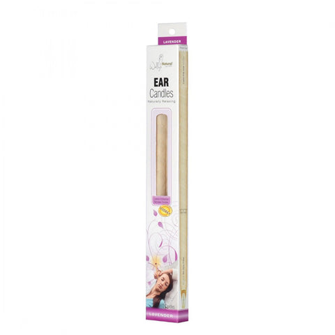 Wallys Natural Products Lavender Beeswax Ear Candles