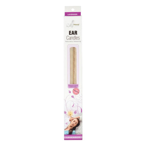 Wallys Natural Products Ear Candles Lavender Paraffin