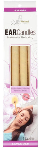 Wallys Natural Products Ear Candles Lavender Paraffin