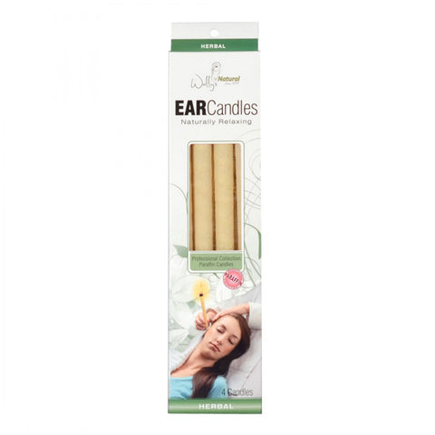 Wallys Natural Products Ear Candles Herbal Paraffin