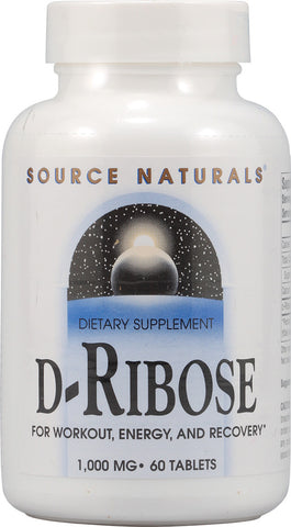 Source Naturals D Ribose 1000 mg