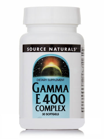 Source Naturals Gamma E 400 Complex